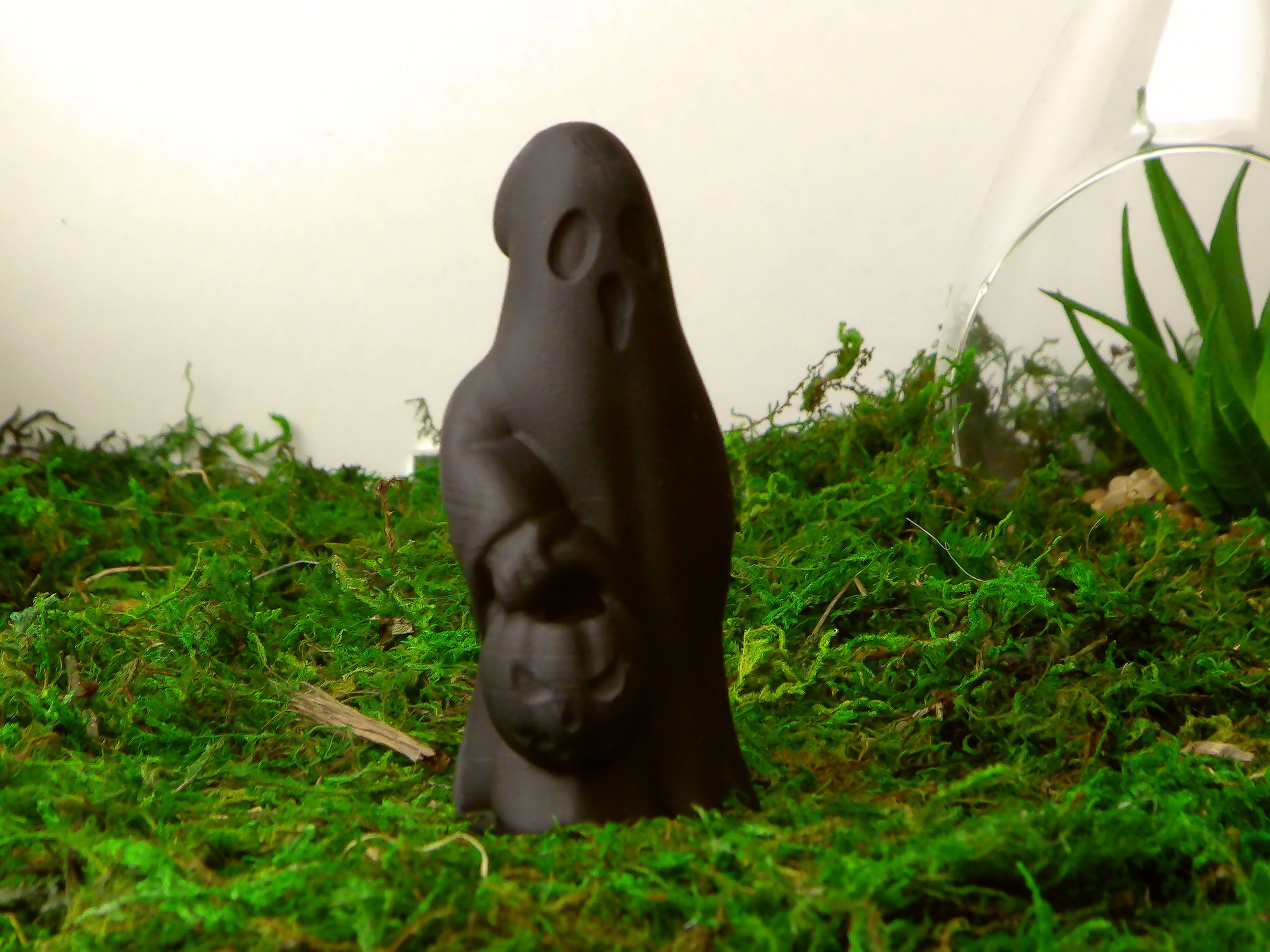 Gespenst mit kürbislampe Obsidian