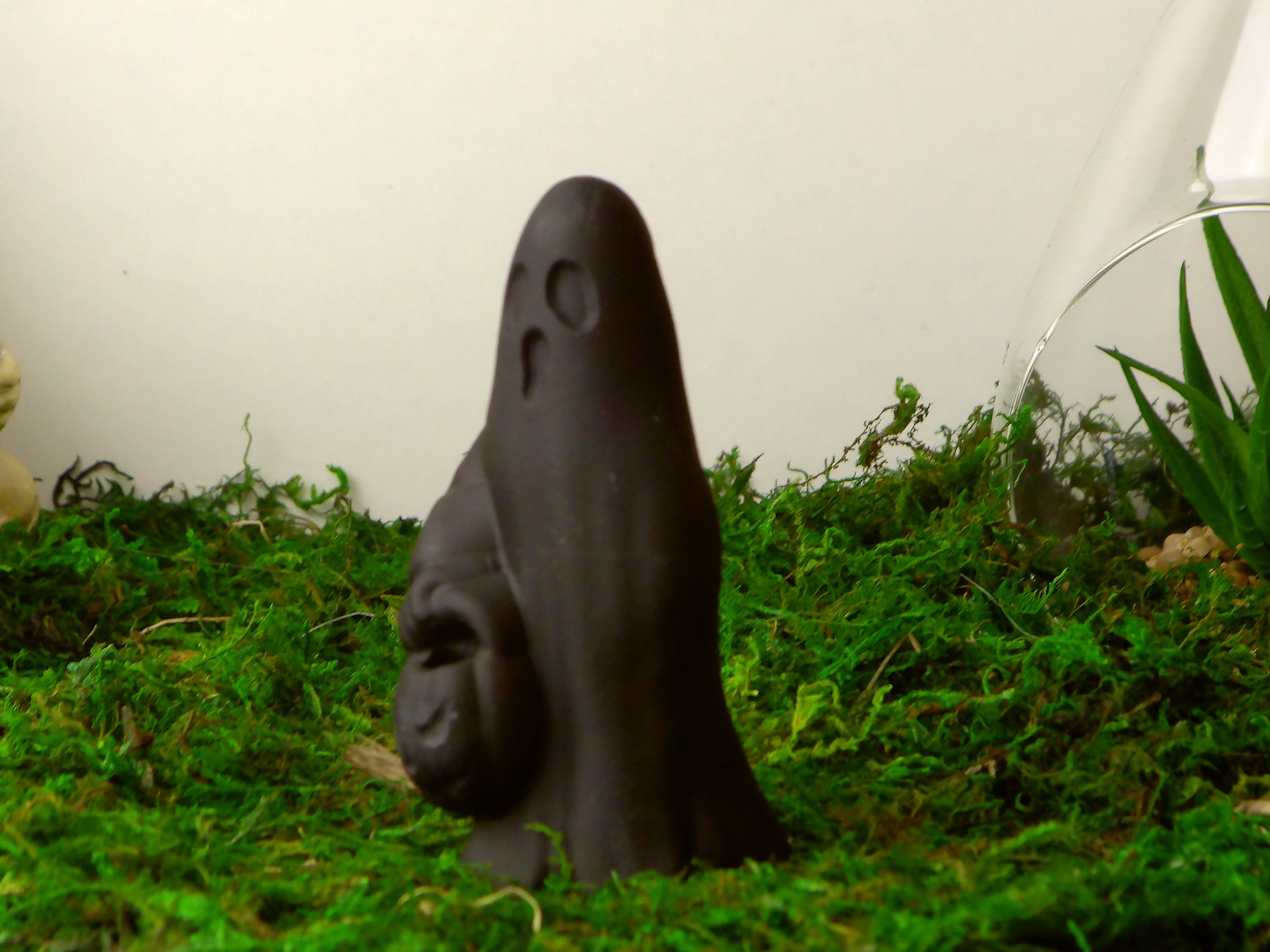 Gespenst mit kürbislampe Obsidian