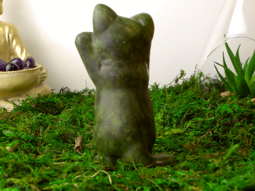 Katze aus Grünerjade