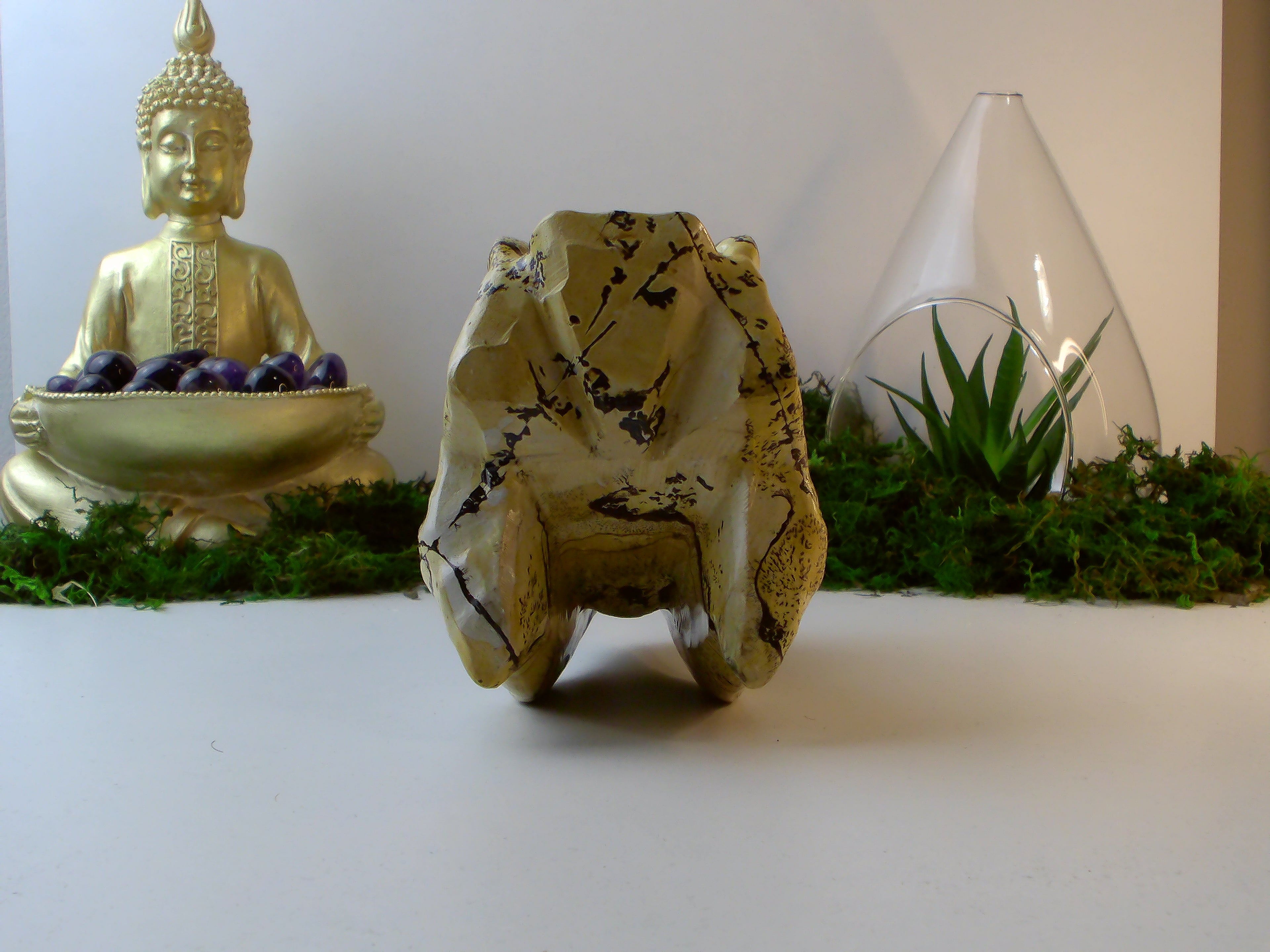 Landschaftsjaspis Dino Kopf