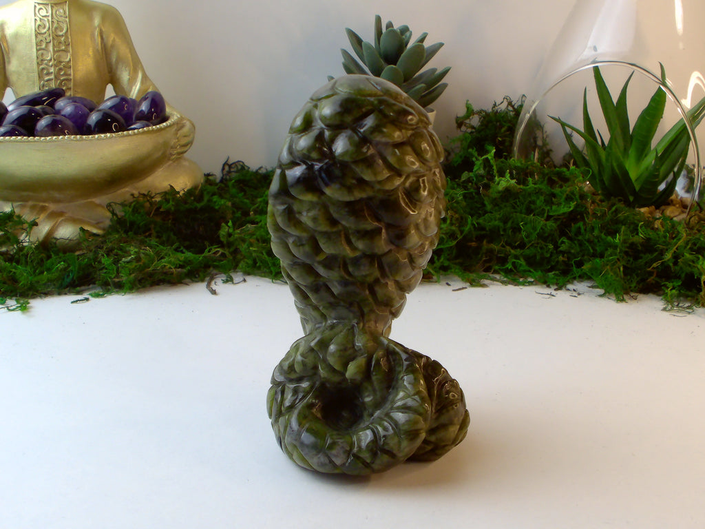 Kobra aus Grünerjade