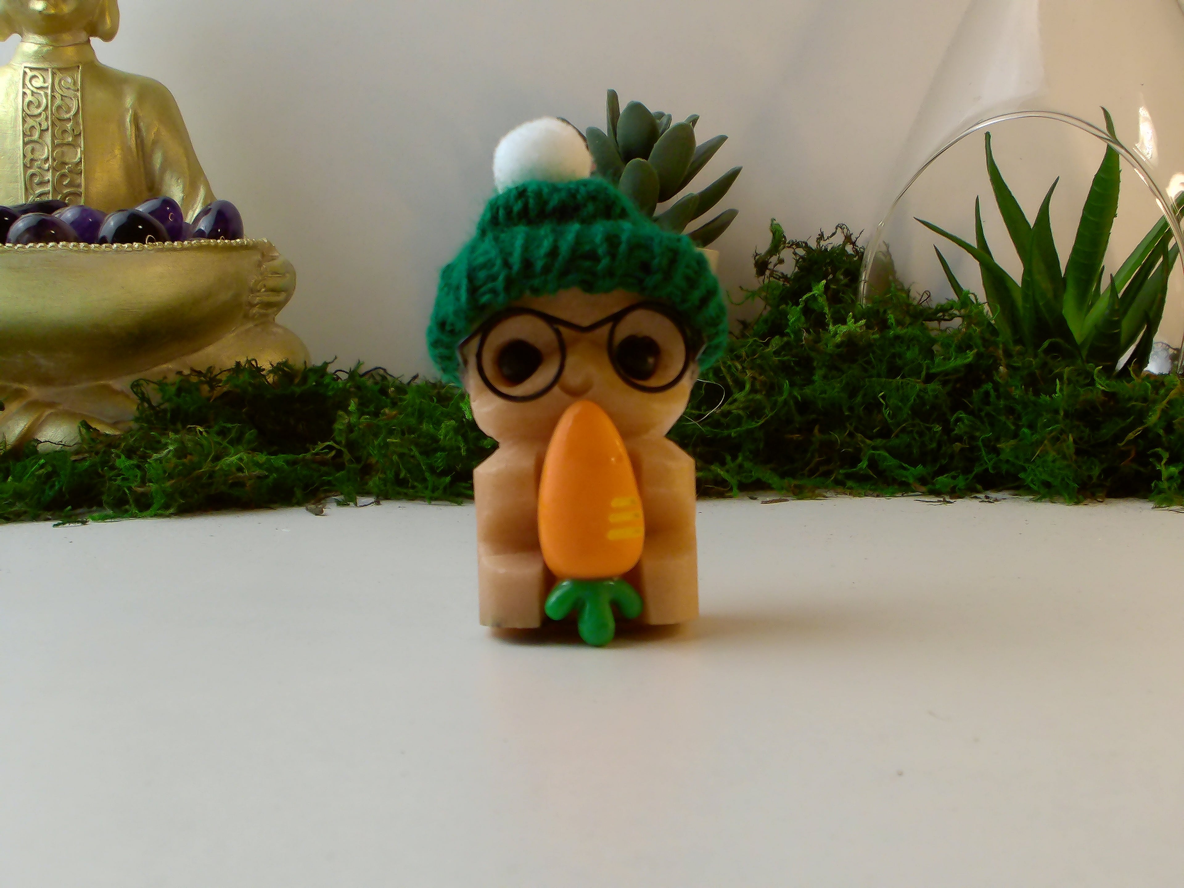 Süße Figur aus jaspis