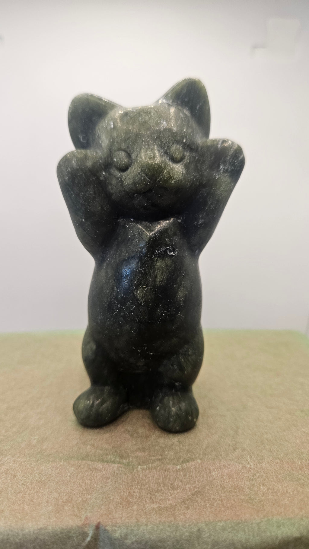 Katze Aus Grünerjade